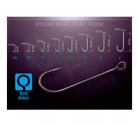 RBJH-1 10шт Одинарный крючок Round Bent Joint Hook