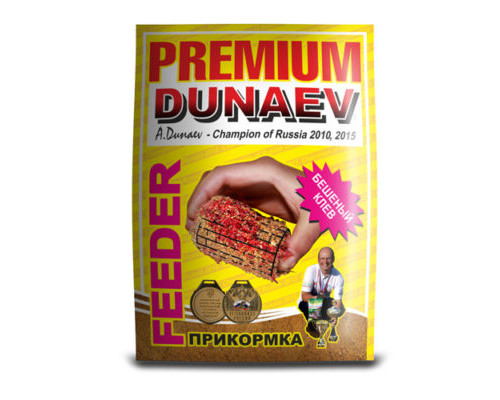 Прикормка "DUNAEV Премиум" 1 кг Фидер