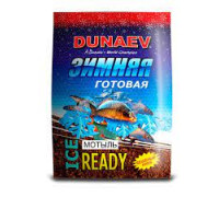 Прикормка "DUNAEV iCE-READY" 0.5кг Мотыль