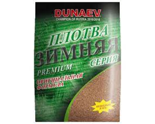 Прикормка "DUNAEV ICE Премиум" 0,9 кг Плотва