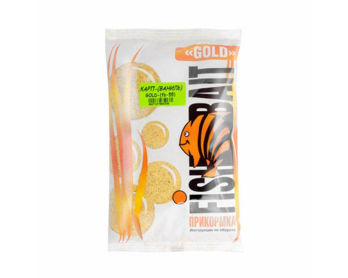 FishBait Прикормка «GOLD» 1 кг. Карп Ваниль