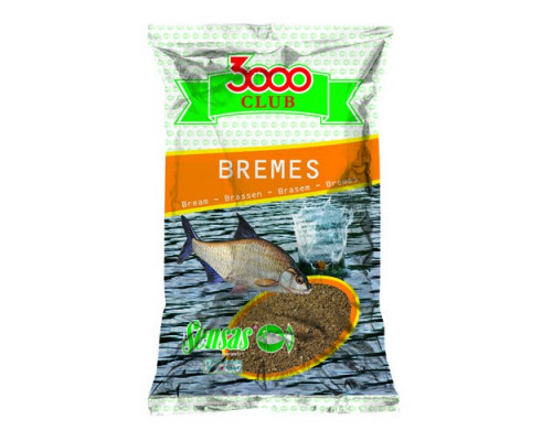 Прикормка Sensas 3000 Club BREMES 1кг