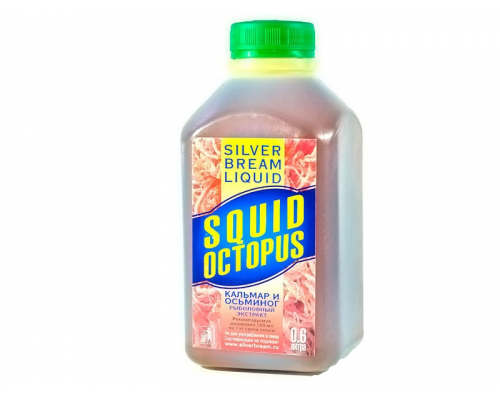 Silver Bream Liquid Squid Octopus Extract 0.6л. (Кальмар)