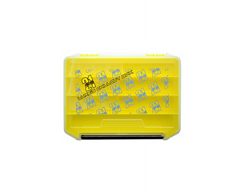 Коробка для приманок Pontoon21 Lures Chillout Box 205x145x40, желт./верх прозр.