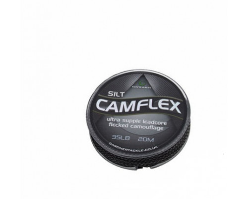 CamFlex Leadcore (20.4Kg) Camo Fleck Silt 20m  противозакручиватель