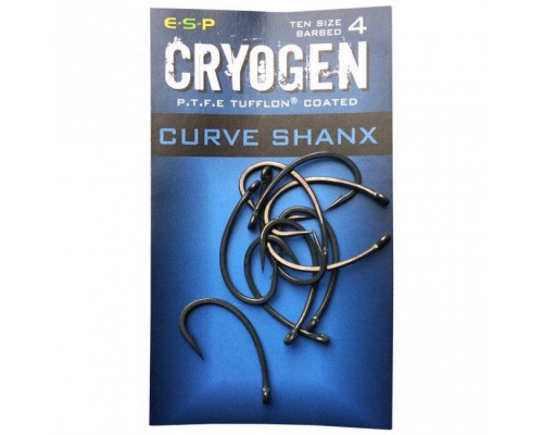Cryogen Curve shanx  size 4  крючки карповые