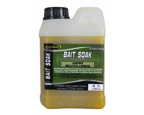 Bait Soak System - 1L - Mojito Lemon  высокоаттрактивный сок для прикормки