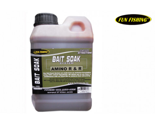 R & R Bait Soak System - Amino -1L  высокоаттрактивный сок для прикормки