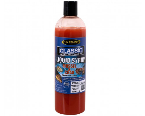 Classic - Liquid Syrup - 500ml - Moule Crab  высокоатрактивный сироп ( краб)