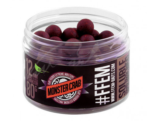 FFEM Super Soluble Boilies HNV-Monster Crab
