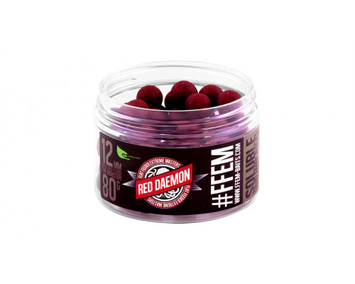 FFEM Super Soluble Boilies HNV-Red Daemon
