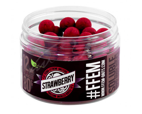 FFEM Super Soluble Boilies Strawberry