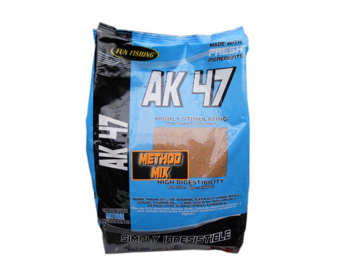 Method Mix AK 47 Atlantic Krill 2.5kg прикормочная смесь