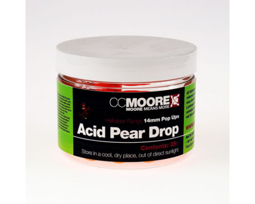 Hellraisers Pop Up  Acid Pear Drop  12 mm  плавающие бойлы