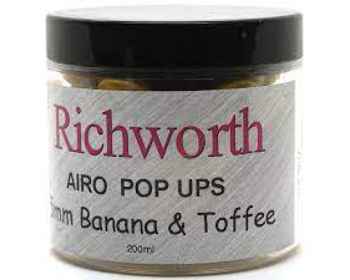 Airo Pop-Up 15mm Banana Toffee плавающие бойлы  запах банана