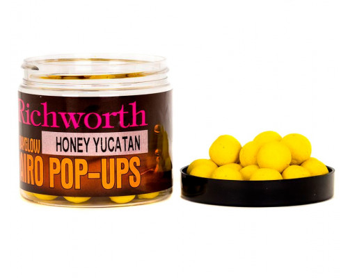 Airo Pop-Up 15mm Honey Yucatan плавающие бойлы мед