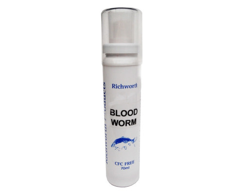 Spray on Flours 70ml Bloodworm ароматика со спреем мотыль