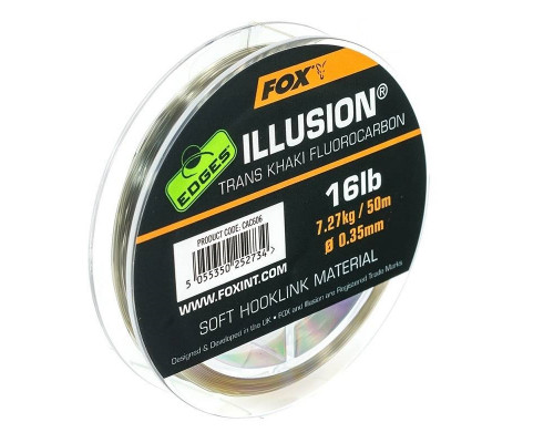 EDGES™ Illusion Soft - Trans Khaki 16lb/0.35mm 50m  флюрокарбоновый материал