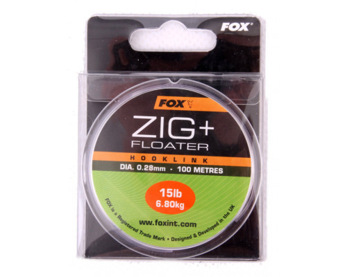 Zig + Floater Hooklink - 15lb 0.280mm 100m  леска для оснастки "Zig-Rig"