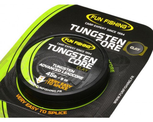 Tungsten Core - 45lbs - Weed - 8m   противозакручиватель утяжеленный